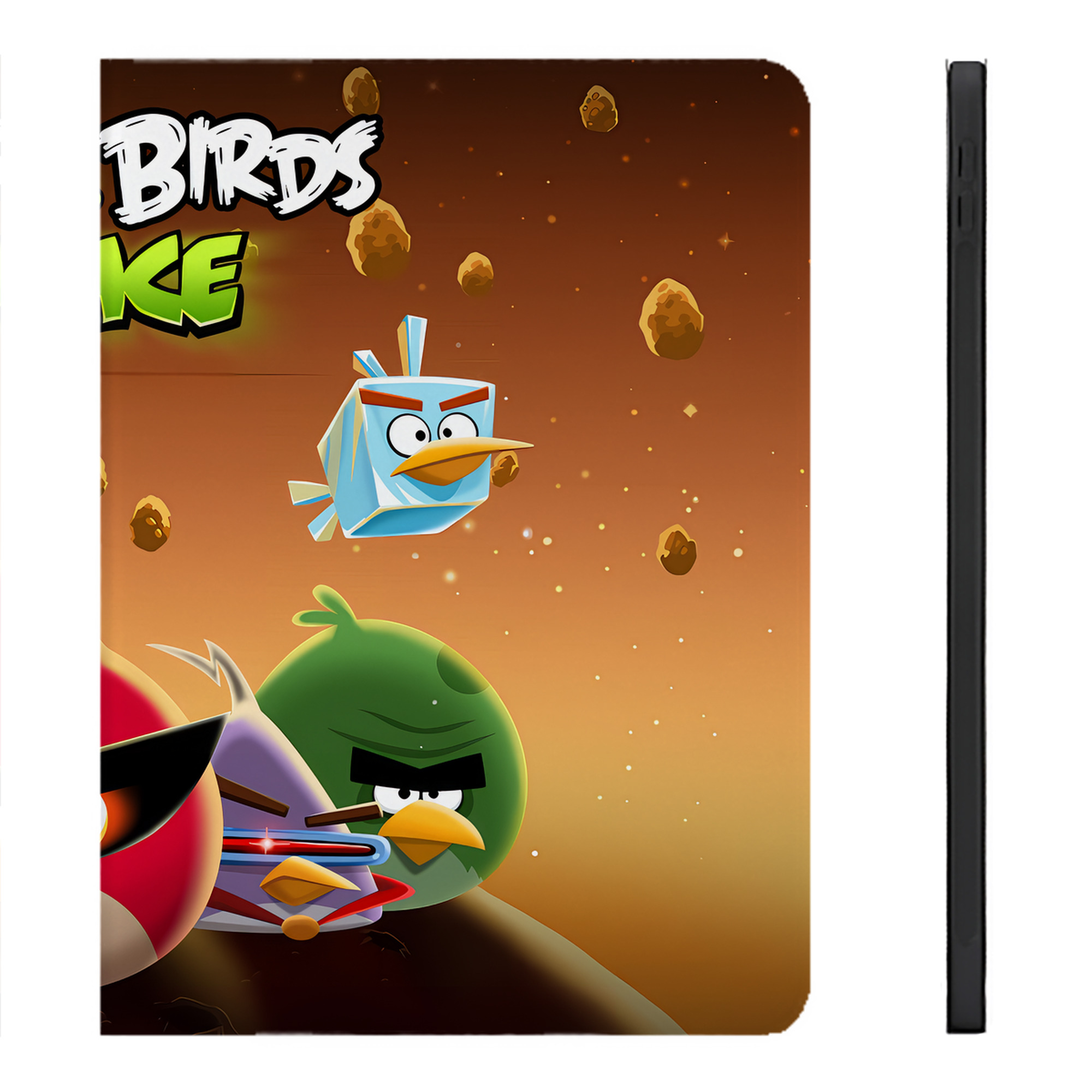 （画像用） Angry Birds アングリーバード IPadケース ペンホルダー付き ブックスタイルデザイン